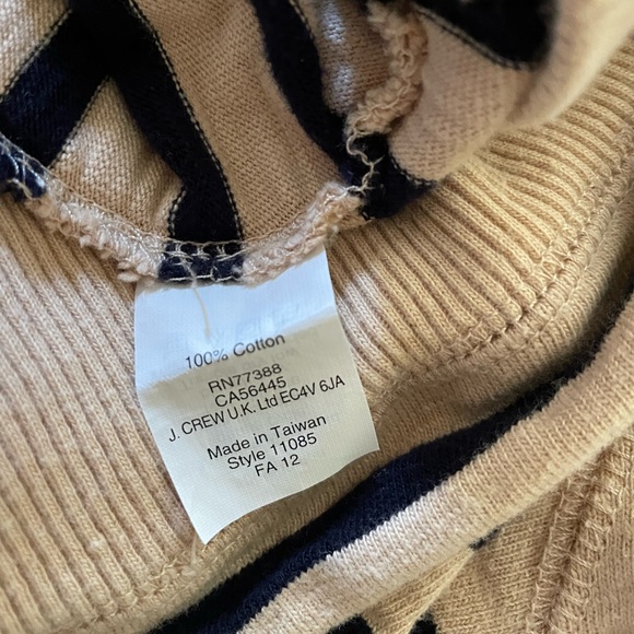 J. Crew Striped Hoodie - Picture 5 of 5